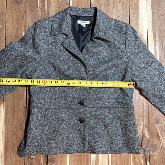 Vintage Pendleton Wool Suit Women’s Size 14 Jacket Size 10 Pants Wool/Silk - Picture 7 of 14